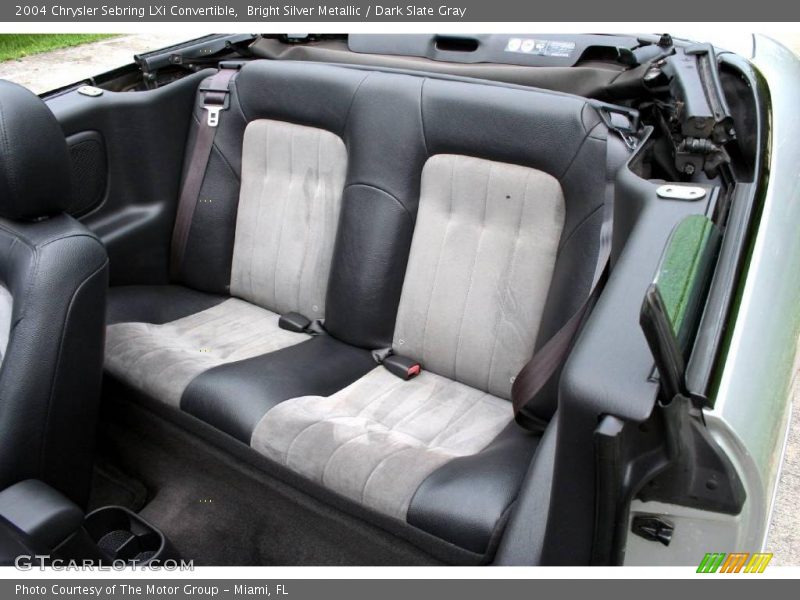 Bright Silver Metallic / Dark Slate Gray 2004 Chrysler Sebring LXi Convertible