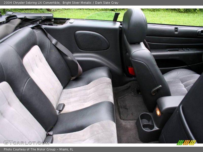 Bright Silver Metallic / Dark Slate Gray 2004 Chrysler Sebring LXi Convertible