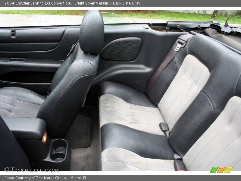 Bright Silver Metallic / Dark Slate Gray 2004 Chrysler Sebring LXi Convertible