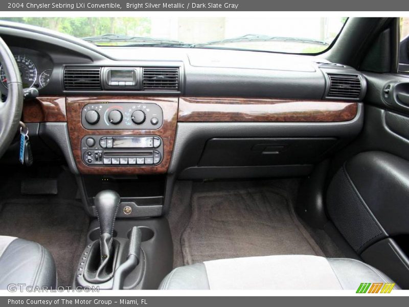 Bright Silver Metallic / Dark Slate Gray 2004 Chrysler Sebring LXi Convertible