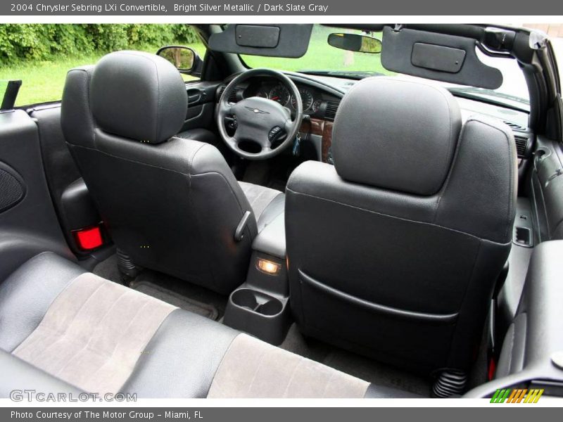 Bright Silver Metallic / Dark Slate Gray 2004 Chrysler Sebring LXi Convertible