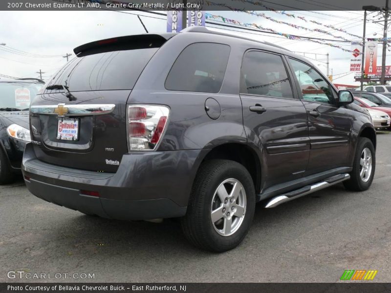 Granite Gray Metallic / Light Gray 2007 Chevrolet Equinox LT AWD