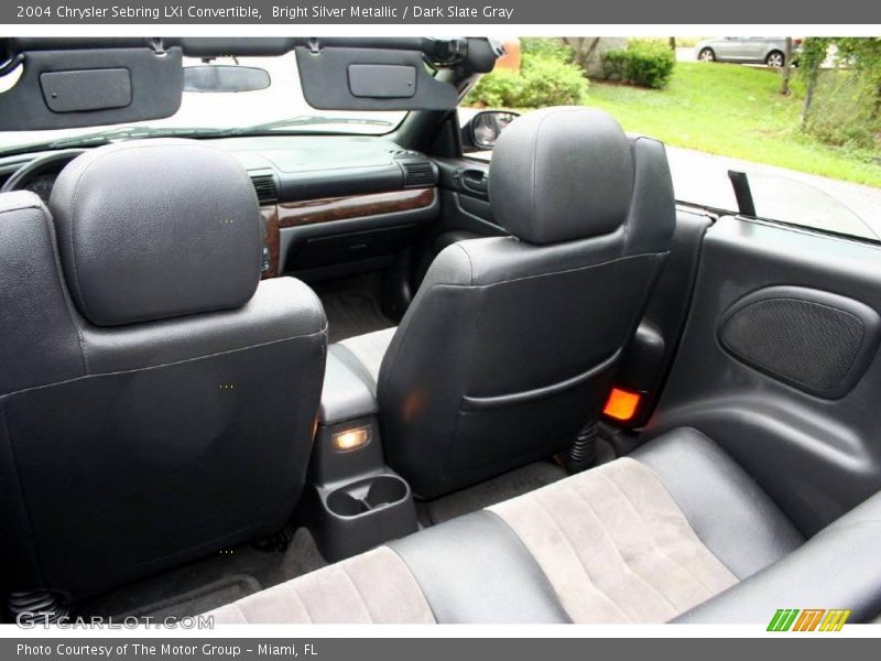 Bright Silver Metallic / Dark Slate Gray 2004 Chrysler Sebring LXi Convertible