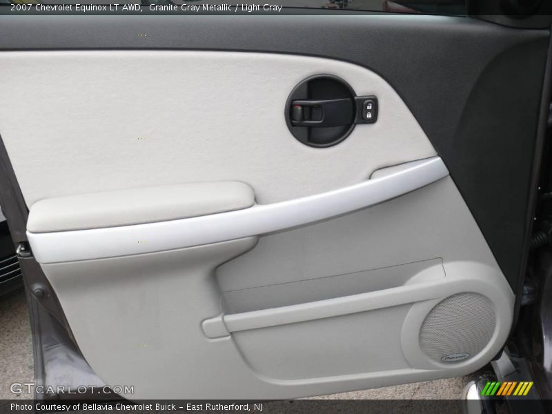 Granite Gray Metallic / Light Gray 2007 Chevrolet Equinox LT AWD