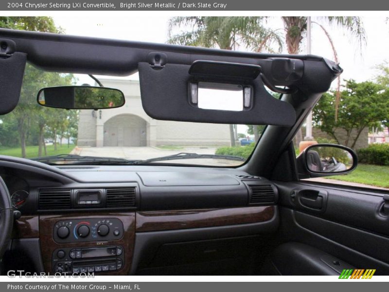 Bright Silver Metallic / Dark Slate Gray 2004 Chrysler Sebring LXi Convertible