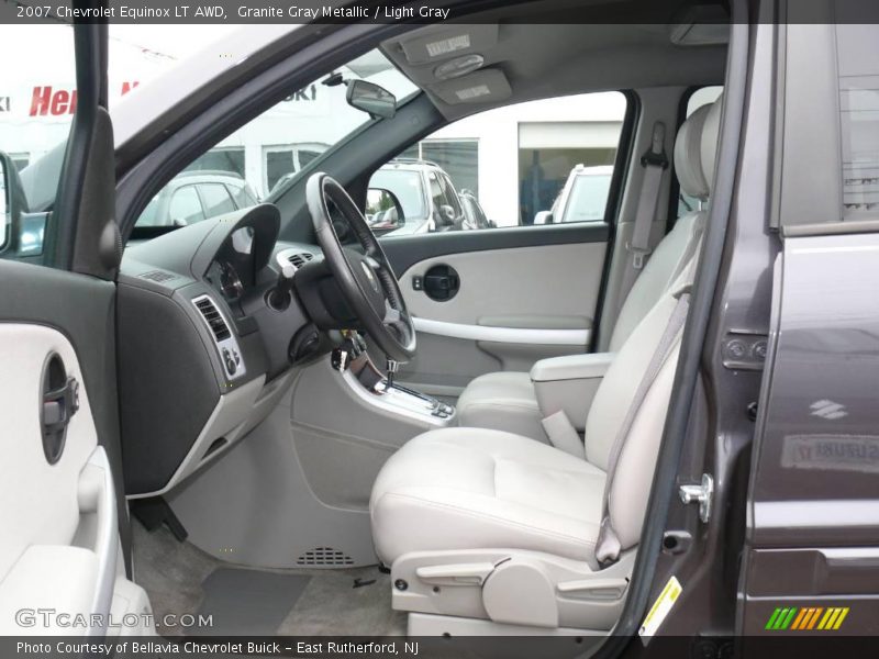 Granite Gray Metallic / Light Gray 2007 Chevrolet Equinox LT AWD
