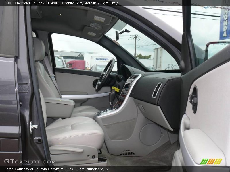 Granite Gray Metallic / Light Gray 2007 Chevrolet Equinox LT AWD