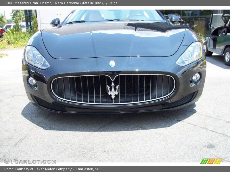 Nero Carbonio (Metallic Black) / Beige 2008 Maserati GranTurismo