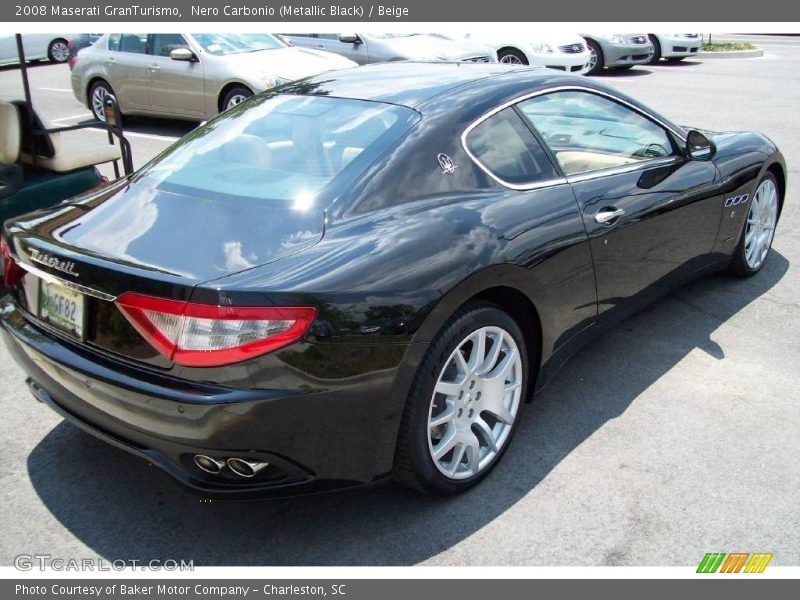 Nero Carbonio (Metallic Black) / Beige 2008 Maserati GranTurismo