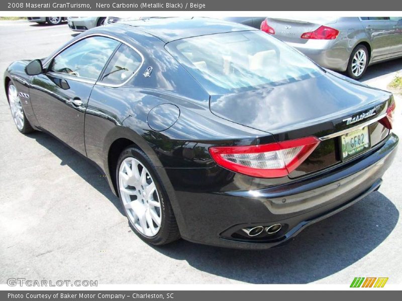 Nero Carbonio (Metallic Black) / Beige 2008 Maserati GranTurismo