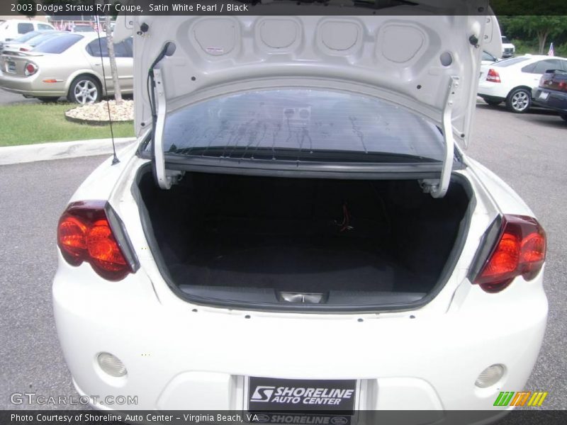 Satin White Pearl / Black 2003 Dodge Stratus R/T Coupe
