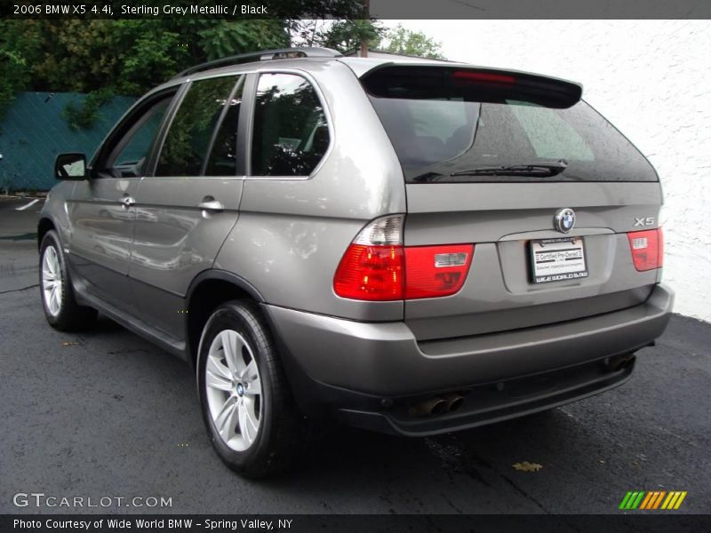 Sterling Grey Metallic / Black 2006 BMW X5 4.4i