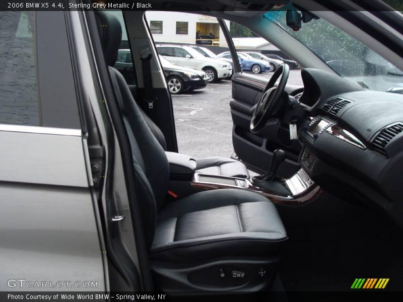 Sterling Grey Metallic / Black 2006 BMW X5 4.4i