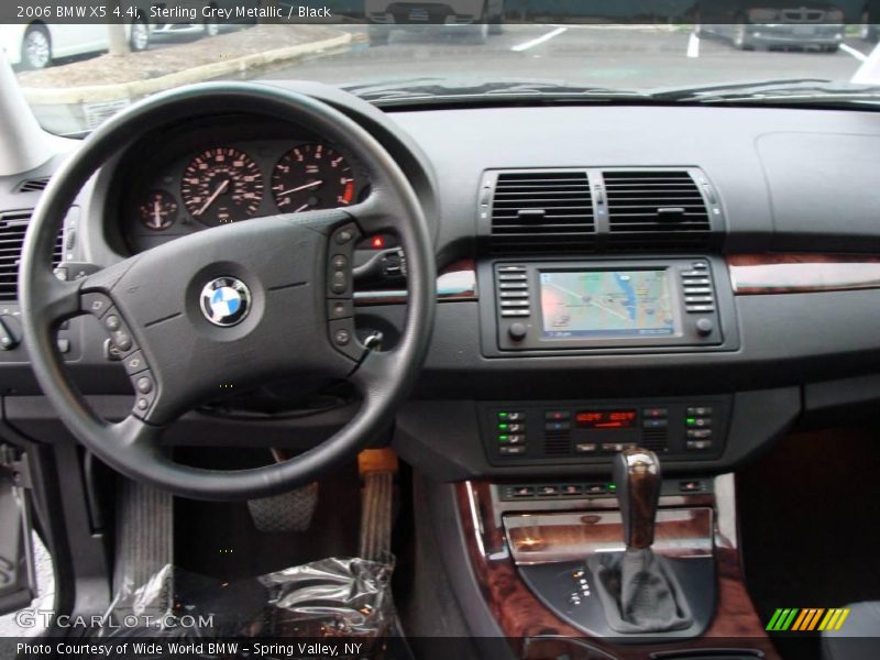 Sterling Grey Metallic / Black 2006 BMW X5 4.4i