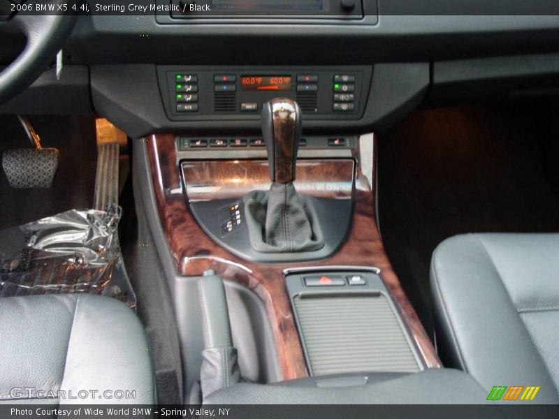 Sterling Grey Metallic / Black 2006 BMW X5 4.4i