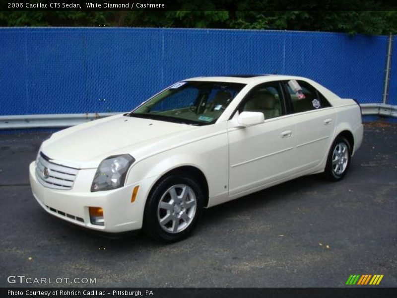 White Diamond / Cashmere 2006 Cadillac CTS Sedan