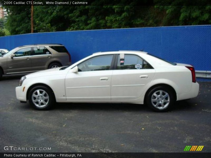 White Diamond / Cashmere 2006 Cadillac CTS Sedan