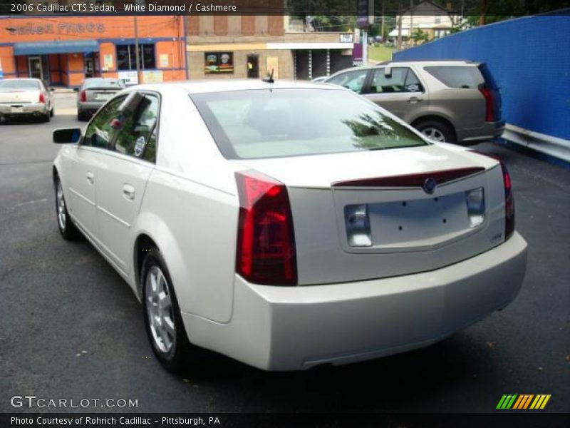 White Diamond / Cashmere 2006 Cadillac CTS Sedan