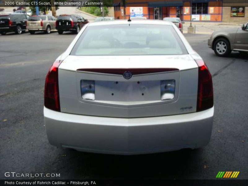White Diamond / Cashmere 2006 Cadillac CTS Sedan