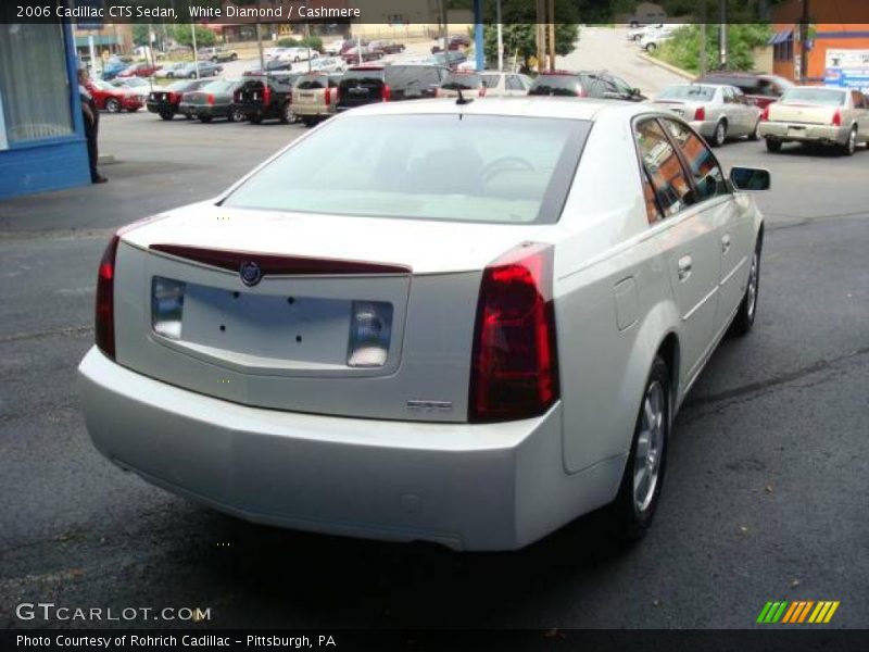 White Diamond / Cashmere 2006 Cadillac CTS Sedan