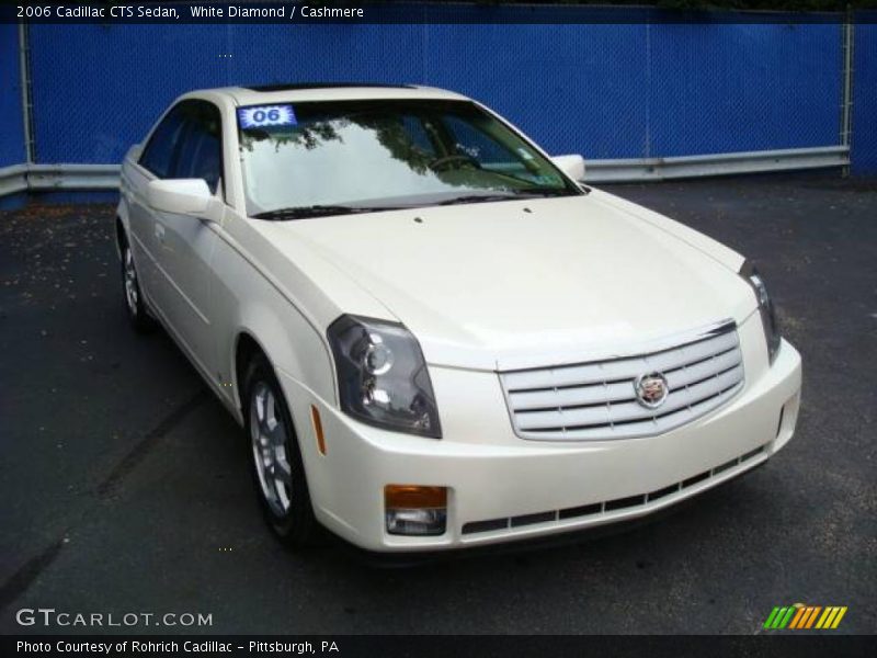 White Diamond / Cashmere 2006 Cadillac CTS Sedan