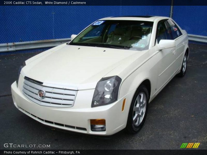 White Diamond / Cashmere 2006 Cadillac CTS Sedan