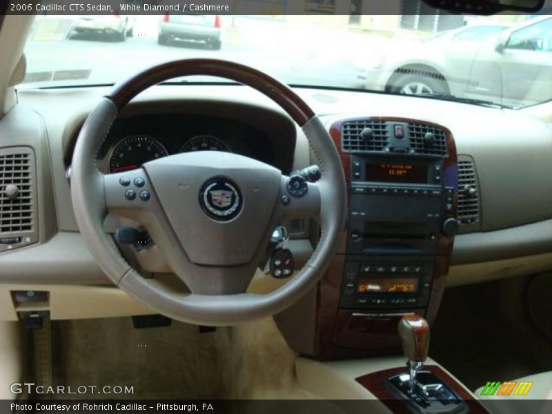 White Diamond / Cashmere 2006 Cadillac CTS Sedan