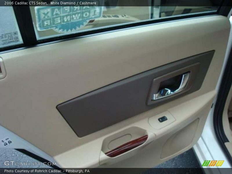 White Diamond / Cashmere 2006 Cadillac CTS Sedan