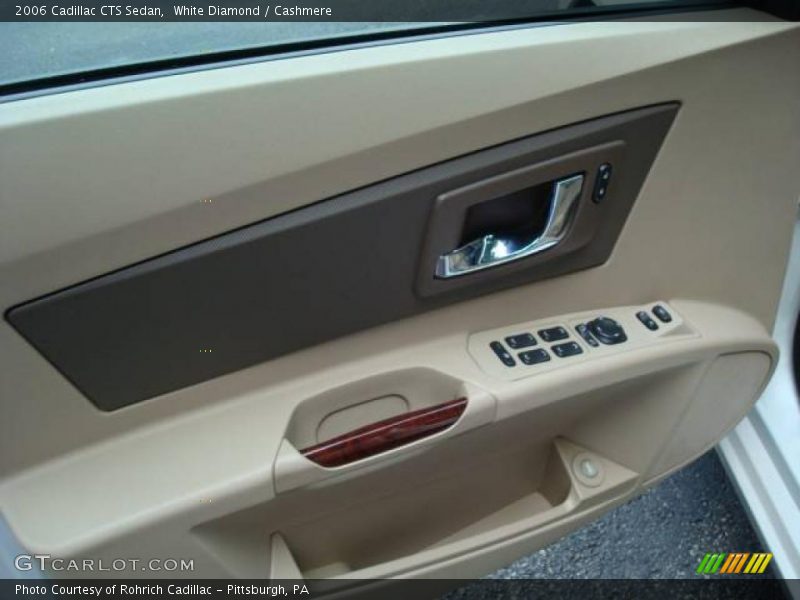 White Diamond / Cashmere 2006 Cadillac CTS Sedan