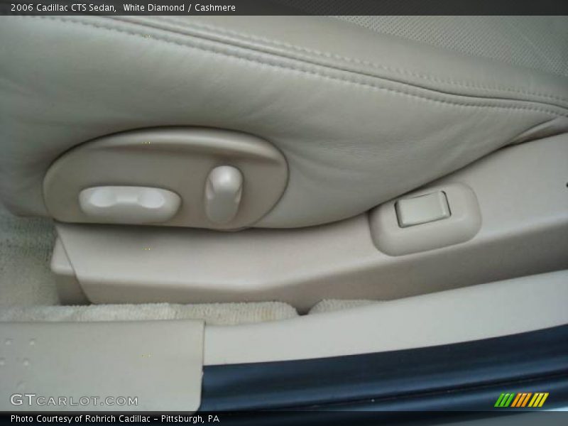 White Diamond / Cashmere 2006 Cadillac CTS Sedan
