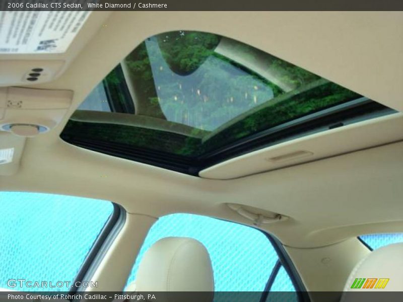 White Diamond / Cashmere 2006 Cadillac CTS Sedan