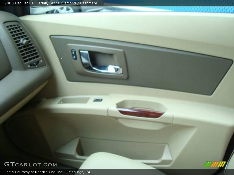 White Diamond / Cashmere 2006 Cadillac CTS Sedan