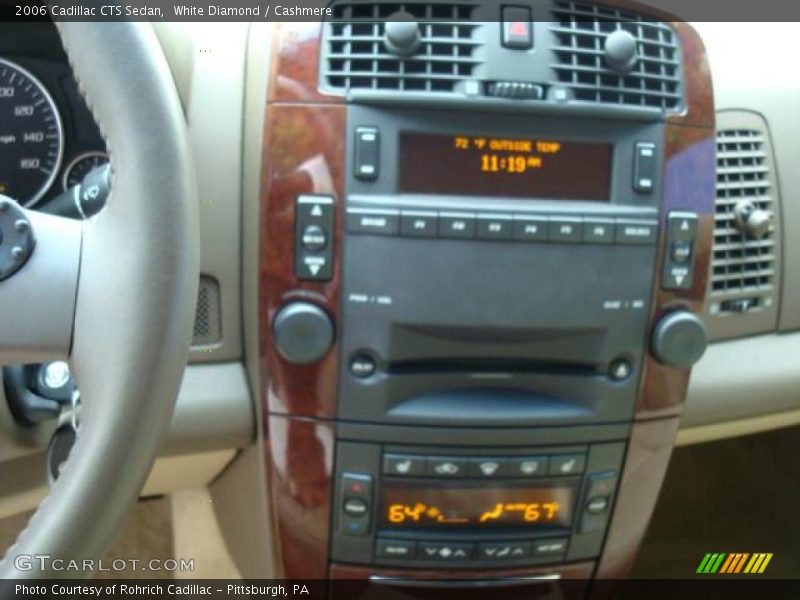 White Diamond / Cashmere 2006 Cadillac CTS Sedan