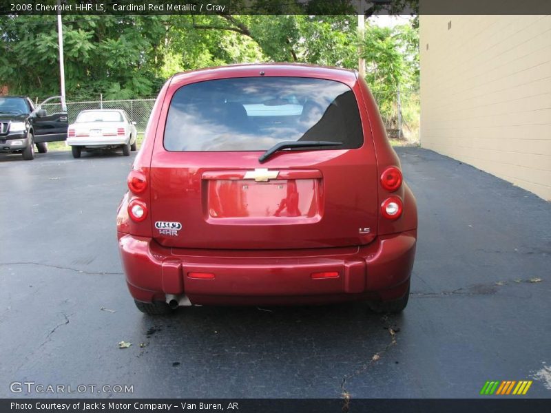Cardinal Red Metallic / Gray 2008 Chevrolet HHR LS