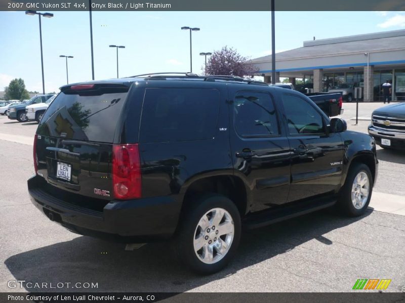 Onyx Black / Light Titanium 2007 GMC Yukon SLT 4x4