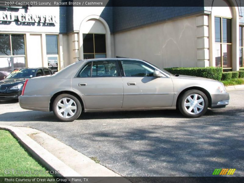 Radiant Bronze / Cashmere 2007 Cadillac DTS Luxury