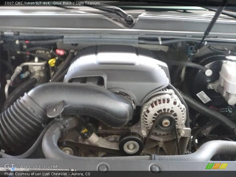 Onyx Black / Light Titanium 2007 GMC Yukon SLT 4x4