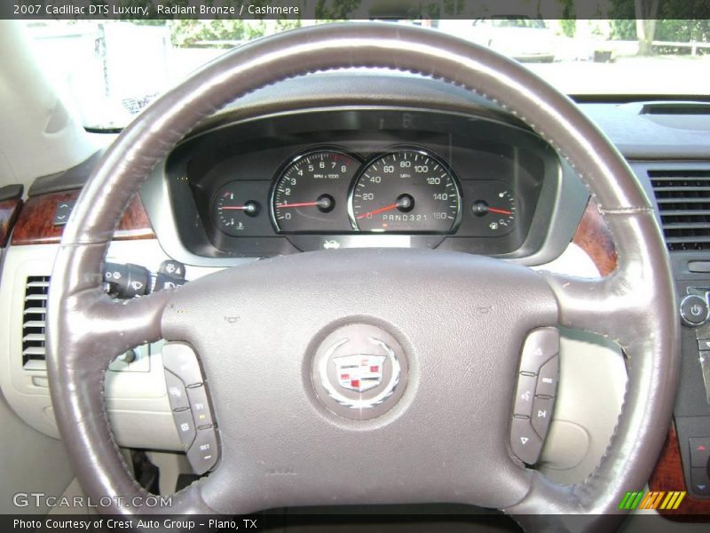 Radiant Bronze / Cashmere 2007 Cadillac DTS Luxury