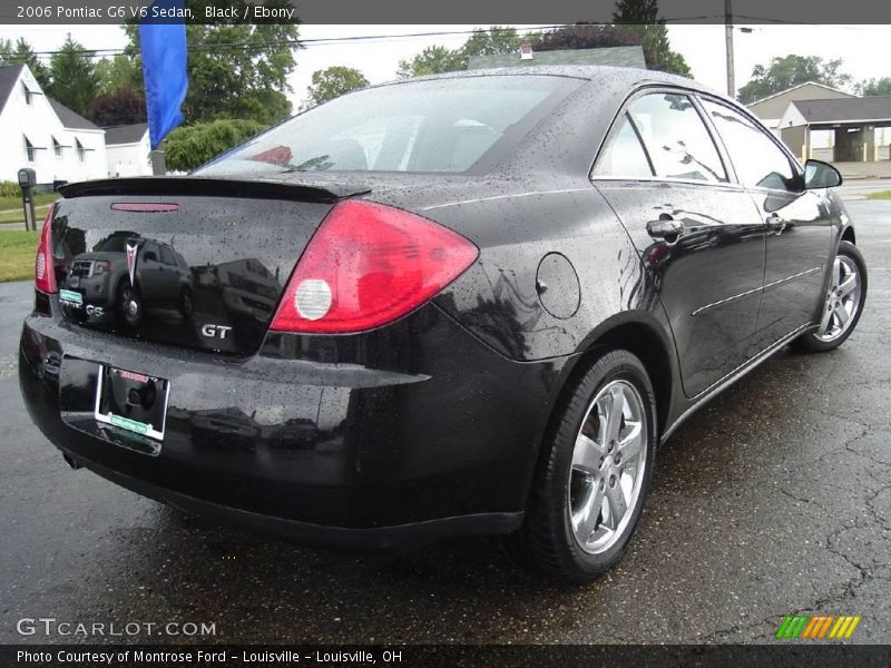 Black / Ebony 2006 Pontiac G6 V6 Sedan