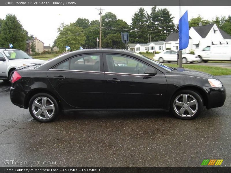 Black / Ebony 2006 Pontiac G6 V6 Sedan