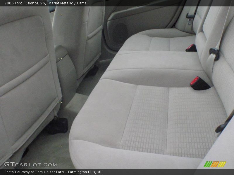 Merlot Metallic / Camel 2006 Ford Fusion SE V6