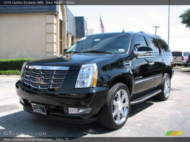 Black Raven / Ebony 2008 Cadillac Escalade AWD