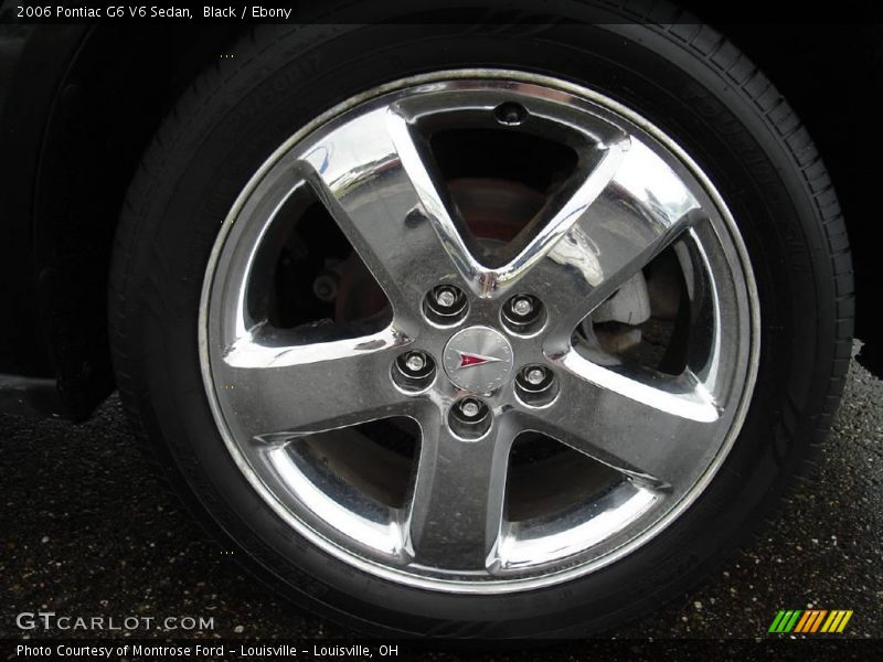 Black / Ebony 2006 Pontiac G6 V6 Sedan