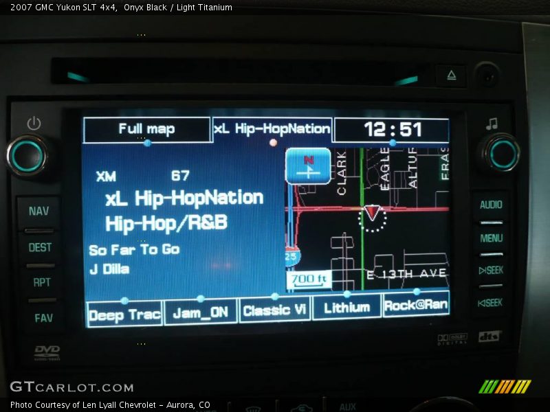 Onyx Black / Light Titanium 2007 GMC Yukon SLT 4x4