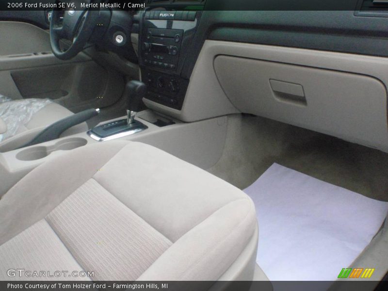 Merlot Metallic / Camel 2006 Ford Fusion SE V6