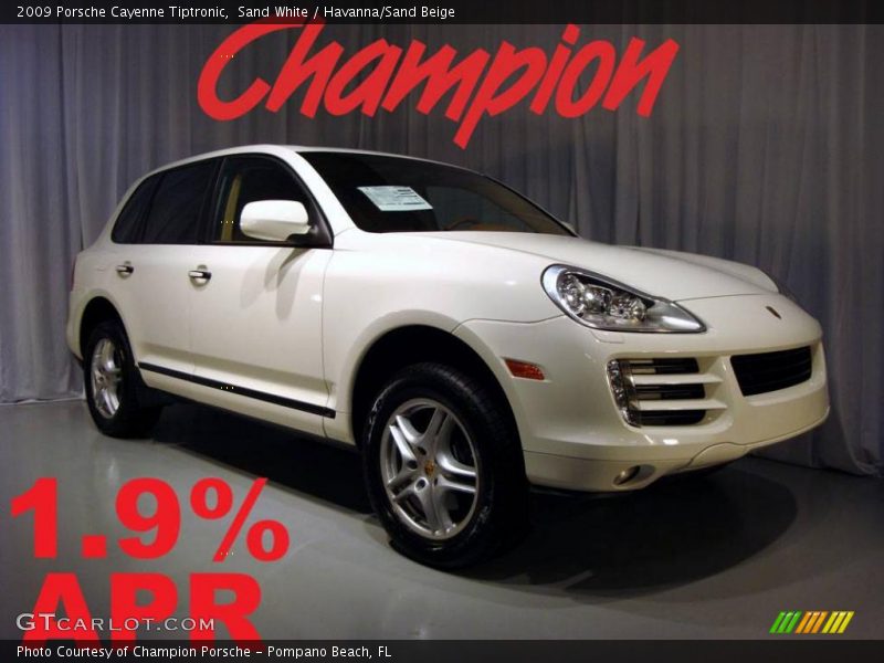 Sand White / Havanna/Sand Beige 2009 Porsche Cayenne Tiptronic