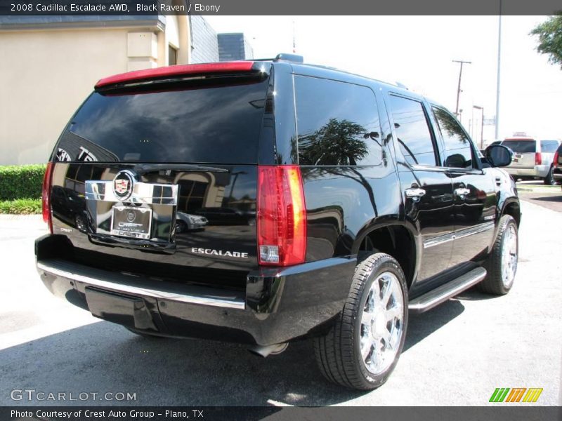 Black Raven / Ebony 2008 Cadillac Escalade AWD