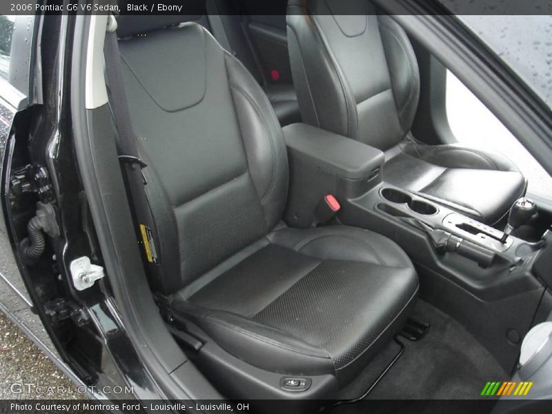 Black / Ebony 2006 Pontiac G6 V6 Sedan