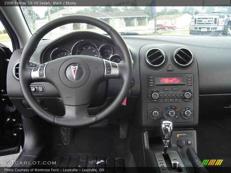 Black / Ebony 2006 Pontiac G6 V6 Sedan