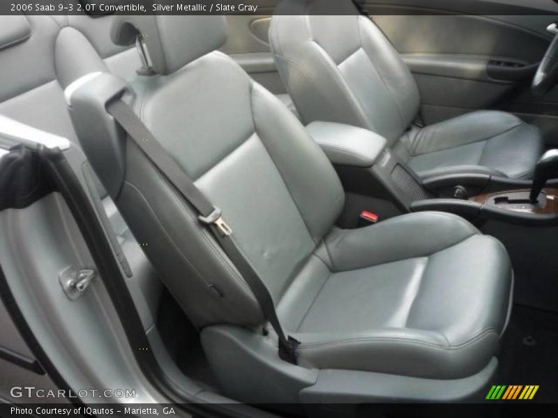Silver Metallic / Slate Gray 2006 Saab 9-3 2.0T Convertible